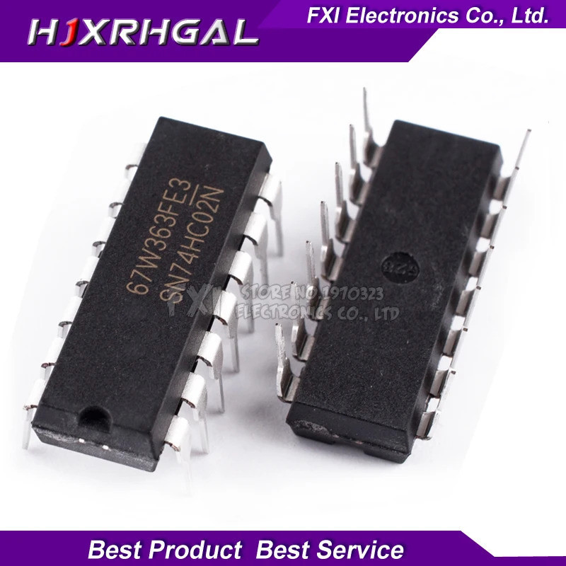 100 Chiếc 74HC02N 74HC02 DIP14 DIP SN74HC02N