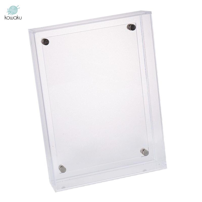 kowaku Khung ảnh Acrylic 4x6 Inch, Quà tặng, Trang trí, Màn hình bàn, Đứng