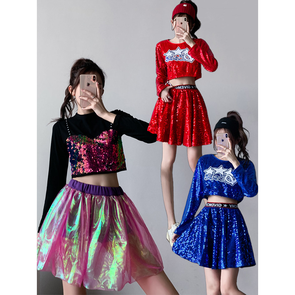 Jazz Dance Outfit Người Lớn Thời Trang Thoáng Mát Cho Mùa Thu