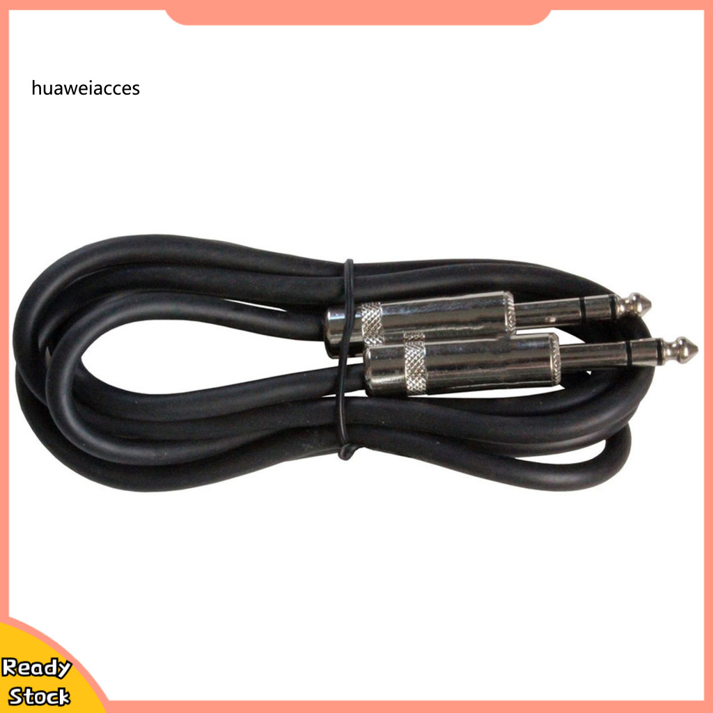 [HW] 3ft TRS Stereo 1 / 4 inch đến 63mm Balanced Pro Audio Male to Male 16AWG Dây cáp