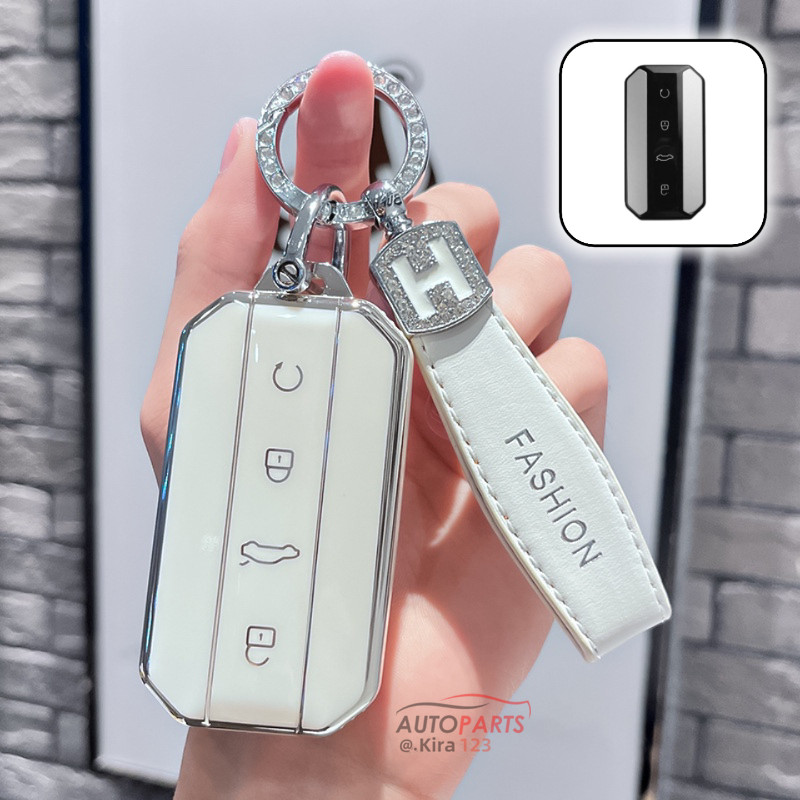 Vỏ chìa khóa ô tô điều khiển từ xa Jaecoo Vỏ chìa khóa TPU Fob cho Chery Jaecoo J5 J7 2025