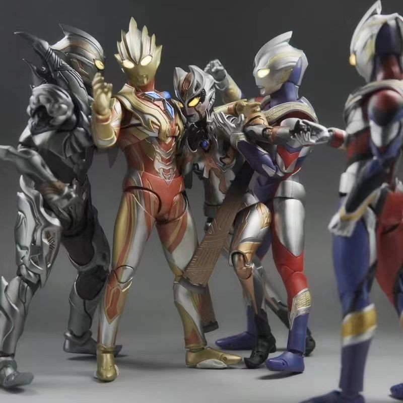 Triga Carl Mira Ultraman Đồ Chơi Hình Geed Galaxy Brezetta Noah Sairo Học Quà Tặng 02--06