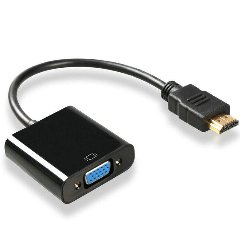 Cáp chuyển đổi HDMI TO vga HDMI sang VGA Hỗ trợ Cáp chuyển đổi TV HD 1080p