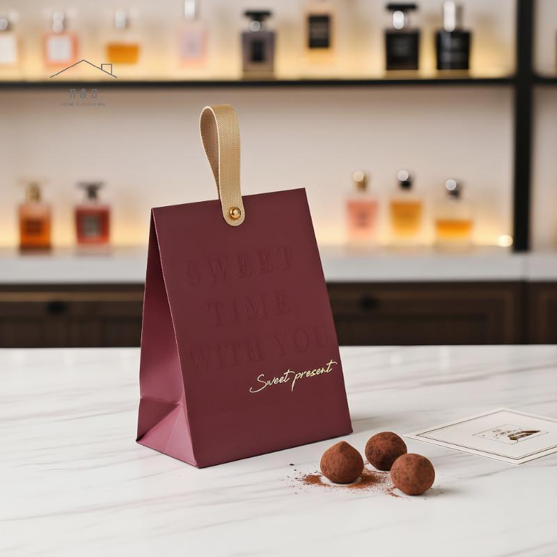 RO > 10 Chiếc Sáng Tạo Di Động Hộp Quà Tặng Cao Cấp Di Động Cưới Kẹo Hộp Giấy Đảng Tạm Thời Cung Cấp