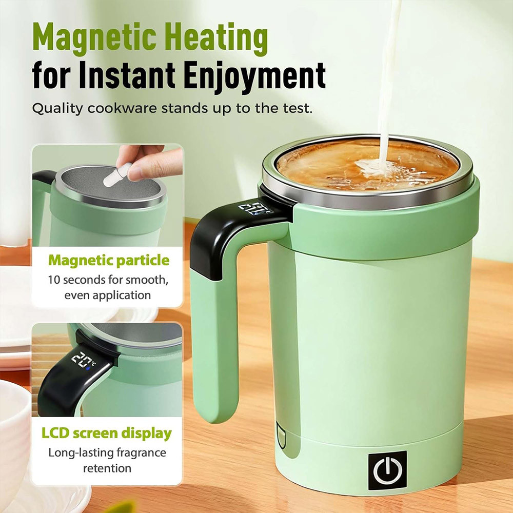 Auto Stirring Mug Rechargeable Self Stirring Mug Coffee Cup Stainless Steel Auto Mix Mug