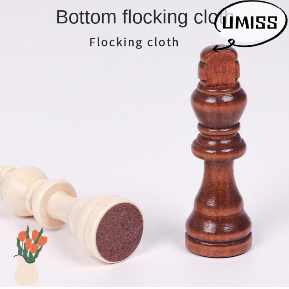 Cờ vua gỗ UMISS, 32 quân cờ không kèm bảng gỗ