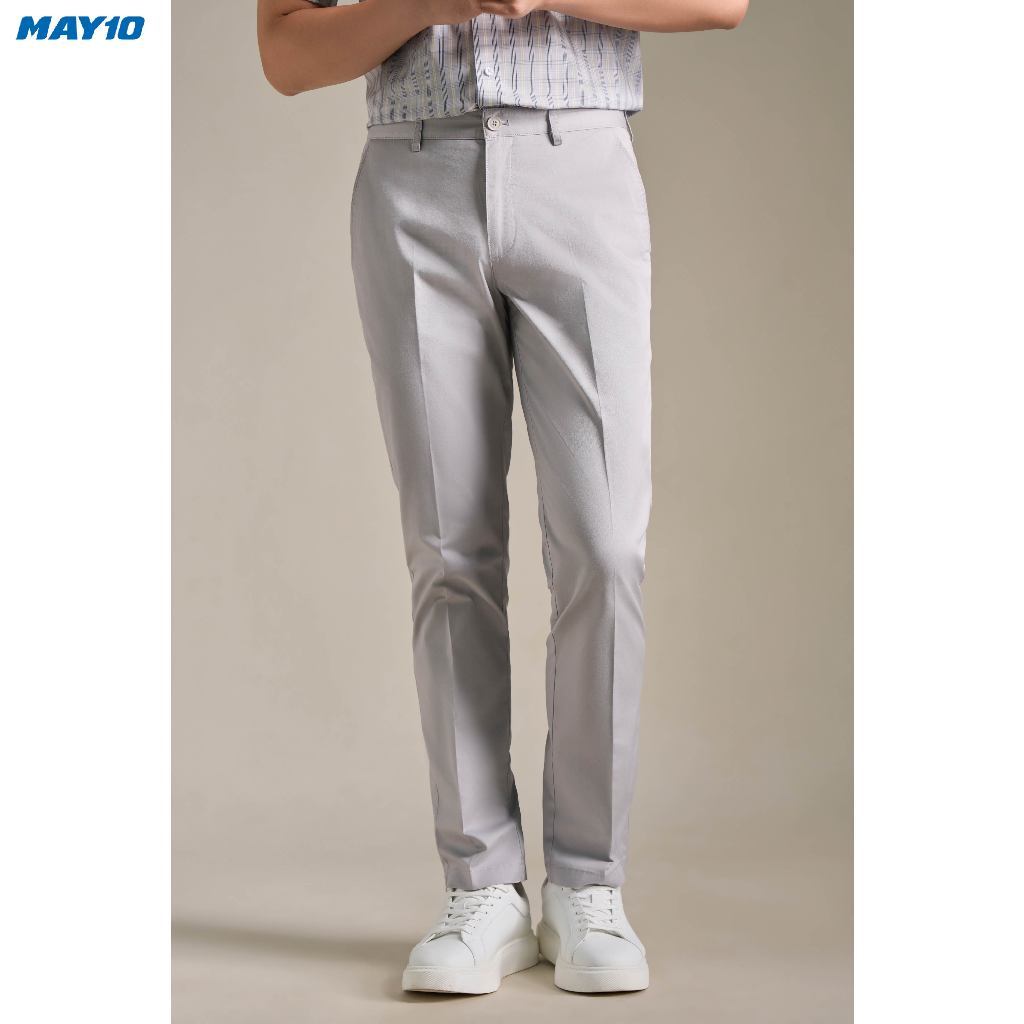 Quần kaki nam May 10 không ly mã 020124179KL 1KD