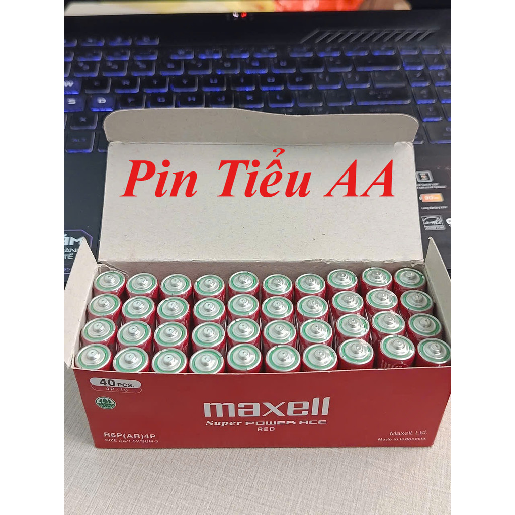 Hộp  Pin Maxell AA (Pin Tiểu) Maxell Siêu Bền