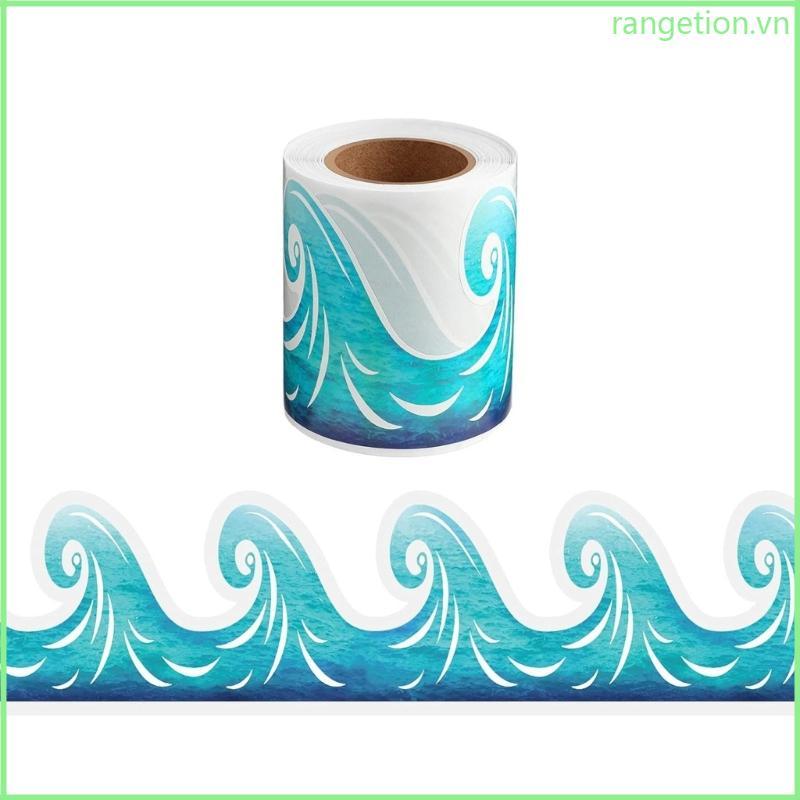RAN 15m Blue Waved Bulletin Board viền viền chống nước cho văn phòng trường học