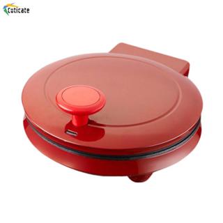 Máy làm bánh Pizza điện Nồi bánh quế chống dính bằng thép không gỉ Lò nướng mặt bàn trong nhà để nướng bánh nhà bếp tại nhà