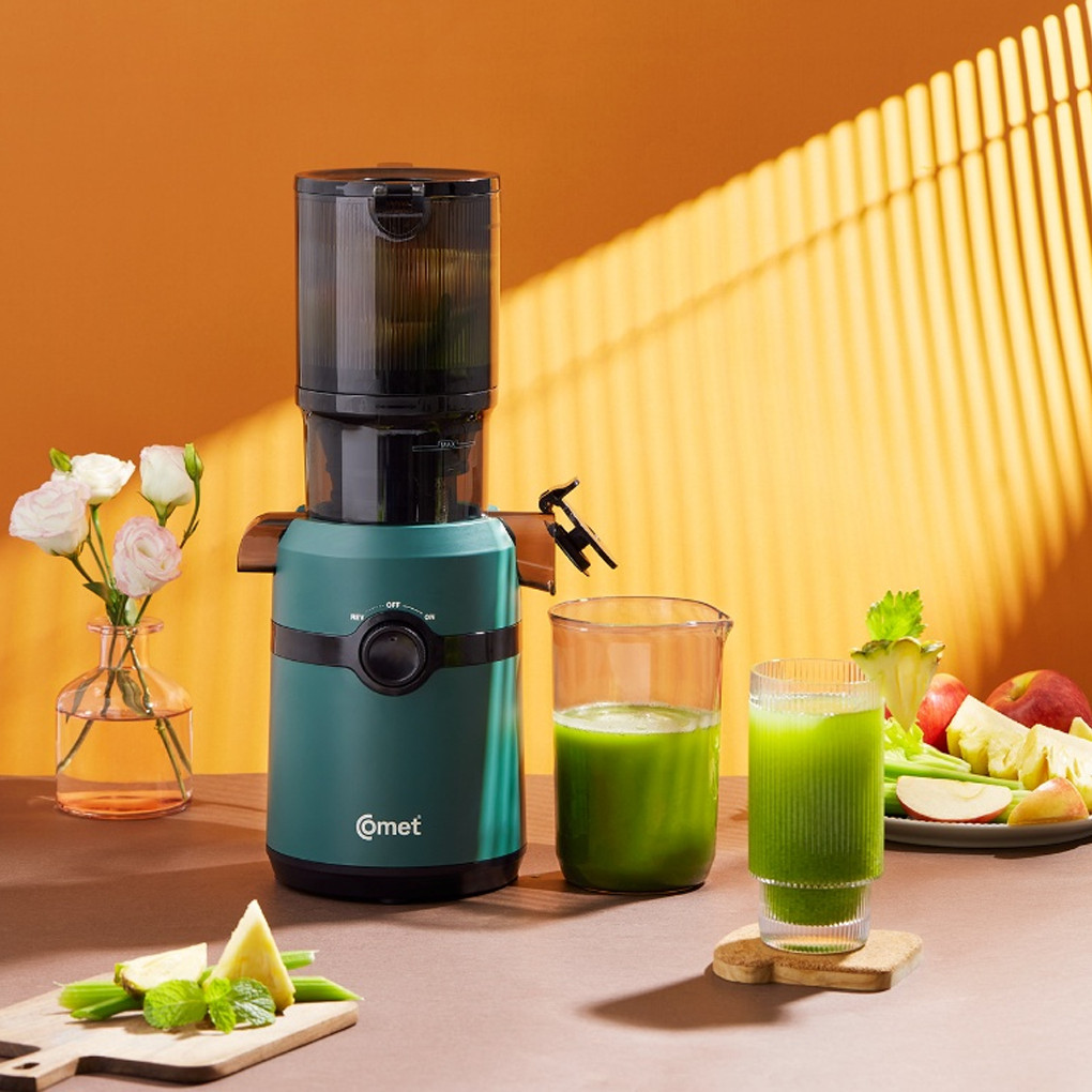 Máy ép chậm Comet CM9616 - Lựa chọn hoàn hảo cho những ai yêu thích thức uống bổ dưỡng và tốt cho sứ