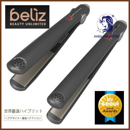 Máy kẹp duỗi tóc cao cấp Beliz Hair Iron <BK>