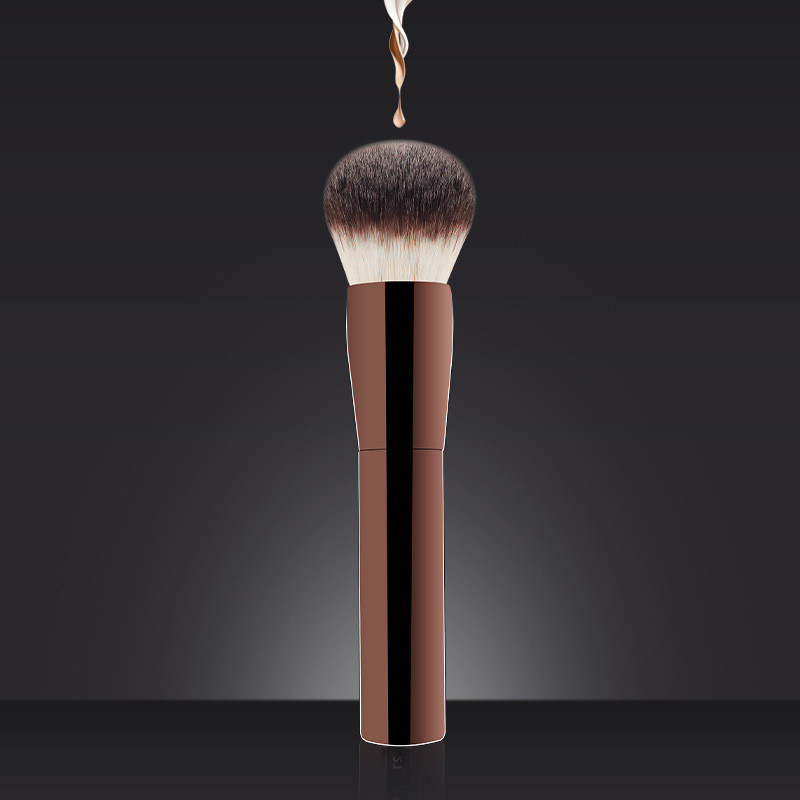 HG Medium Round Head Foundation Brush Warehou Makeup Brush Foundation Brush Beauty Tool Single Fiber