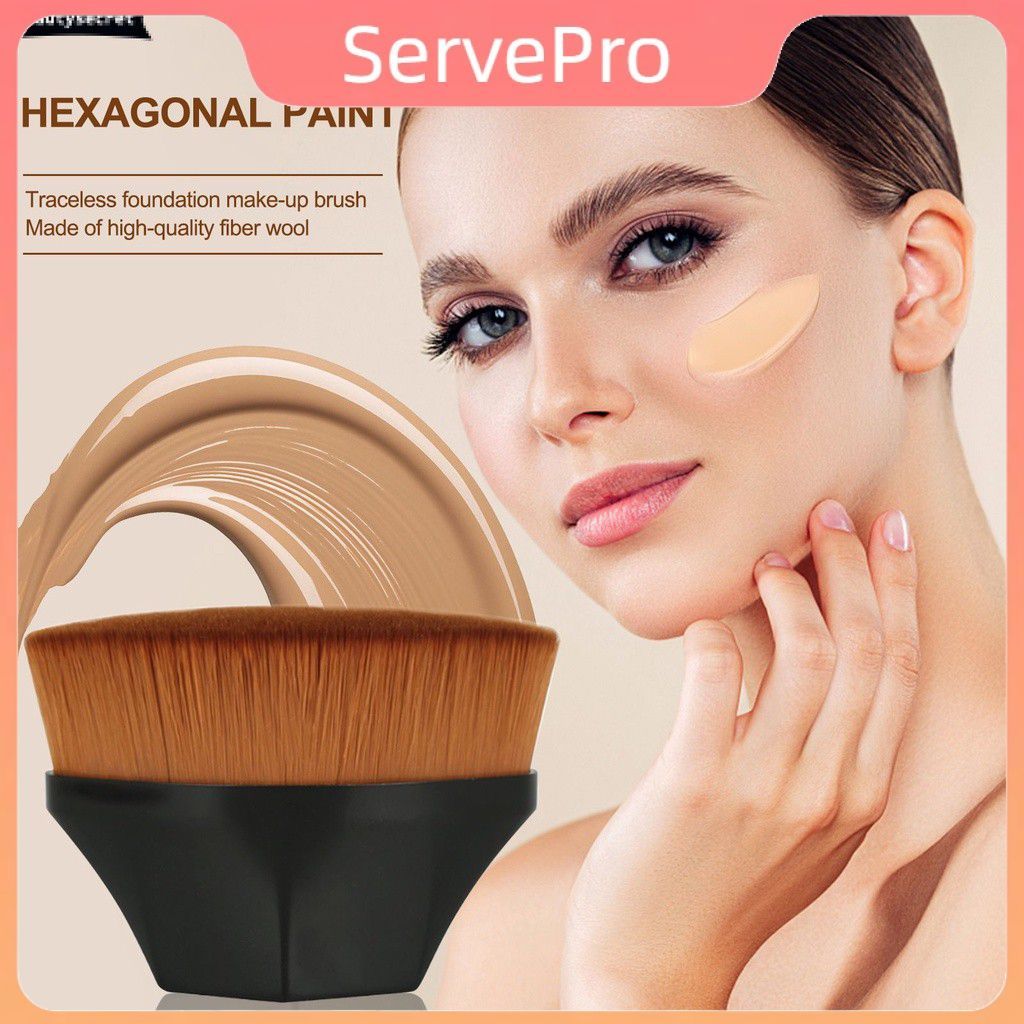 【Undersell】 Cọ trang điểm nền chất lượng cao, cọ tán kem nền dạng lỏng, cọ tán kem nền, cọ trang điể