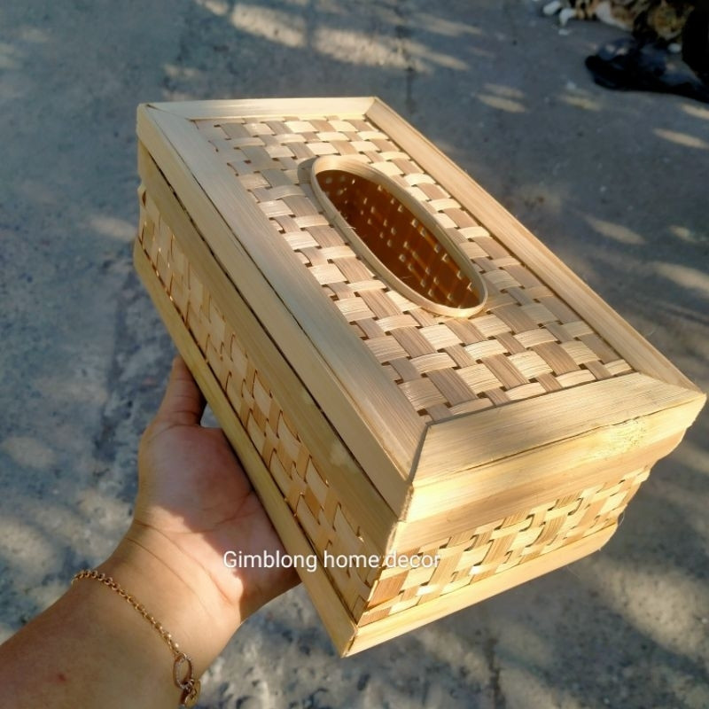 HỘP TISSUE BAMBOO | CONTAINER TISSUE BAMBOO