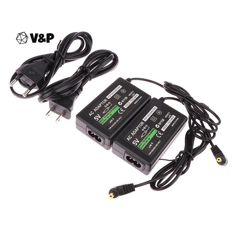 V & P EU / US Cắm Sạc Nguồn Điện AC Adapter Dây Cáp Sạc Cho PlayStation PSVITA PS Vita PSP1000 / 200