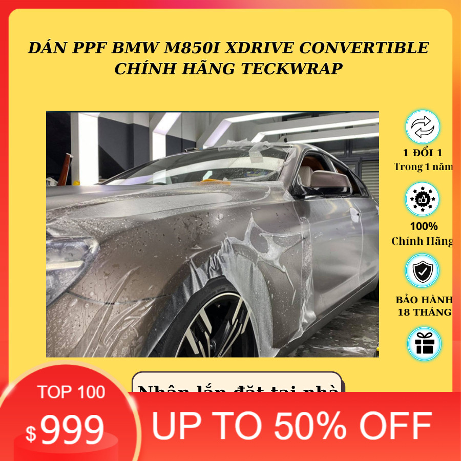[Hàng Mới Về ] Dán PPF BMW M850i xDrive Convertible Chính Hãng Teckwrap
