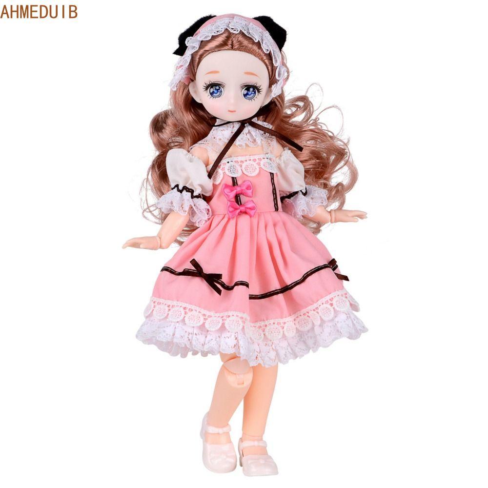 AHMEDUIB 1 / 6 Quần áo búp bê BJD, Váy treo công chúa búp bê 30cm tinh tế, Phụ kiện búp bê Đáng yêu 