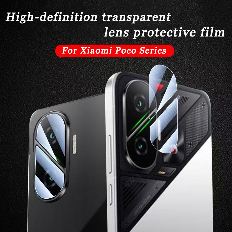 Kính cường lực bảo vệ camera cho Xiaomi Poco M8 F8 X8 M7 F7 Ultra X7 M6 Plus F6 X6 M5 M5s F5 X5 Pro 
