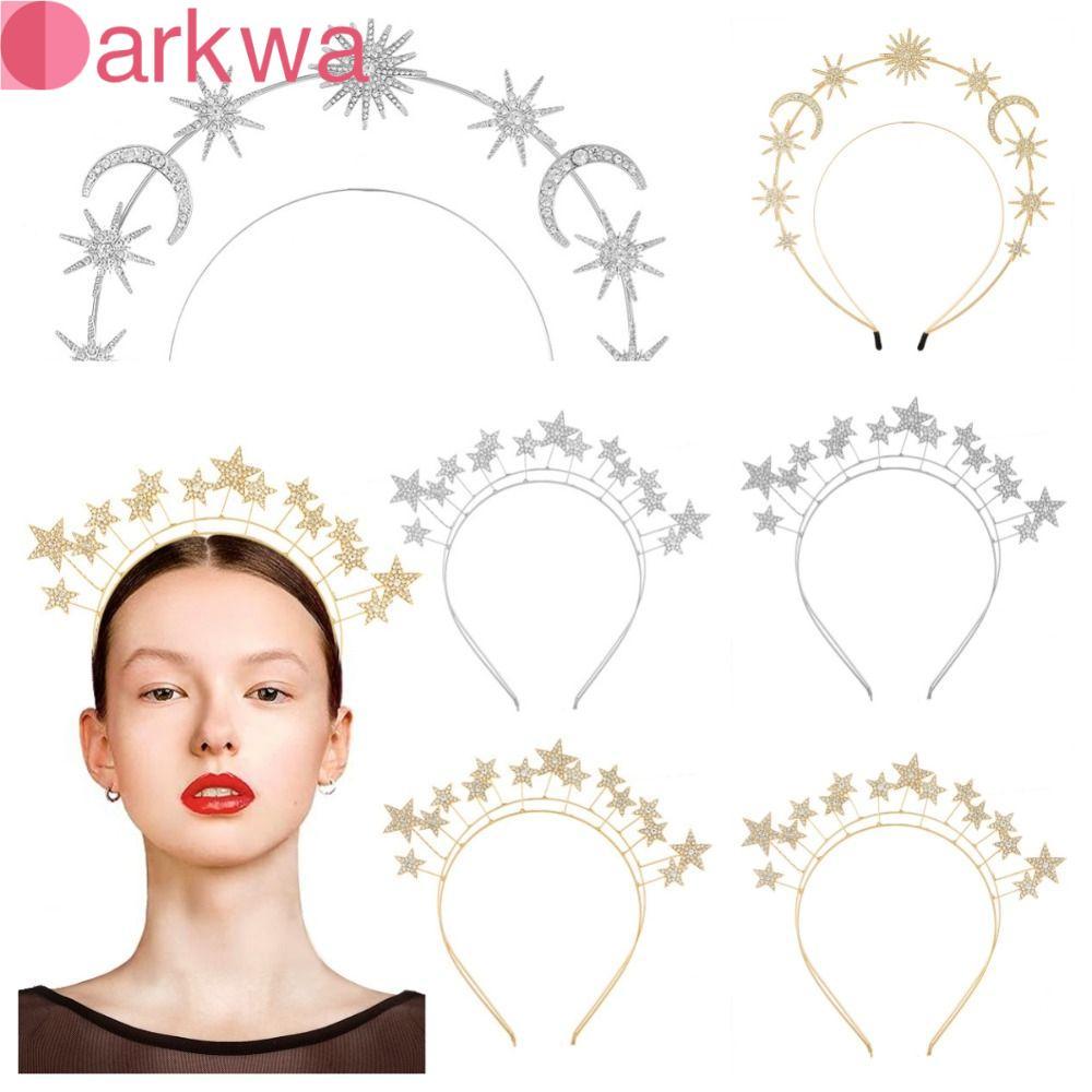 Trang sức đầu phóng đại bằng bạc DARKWA Glory Crown