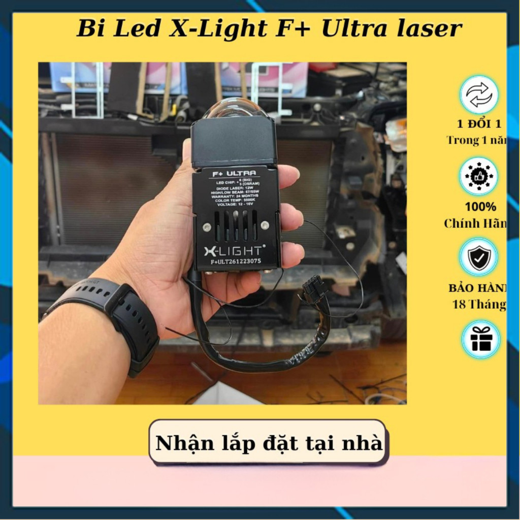 [Hàng mới về] Bi Pha GTR X-Light F+ Ultra Laser