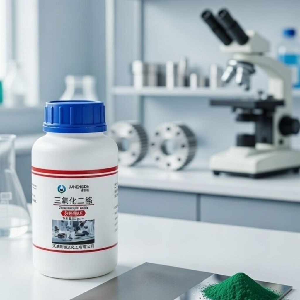 Hóa Chất Crom Oxit Cr2O3 – Dạng Bột Nguyên Chất, Ứng Dụng Rộng Rãi