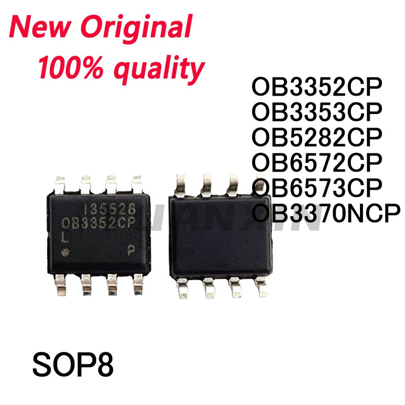5 chiếc OB3352CP OB3353CP OB5282CP OB6572CP OB6573CP OB3370NCP SOP8 Quản lý điện LCD Còn hàng