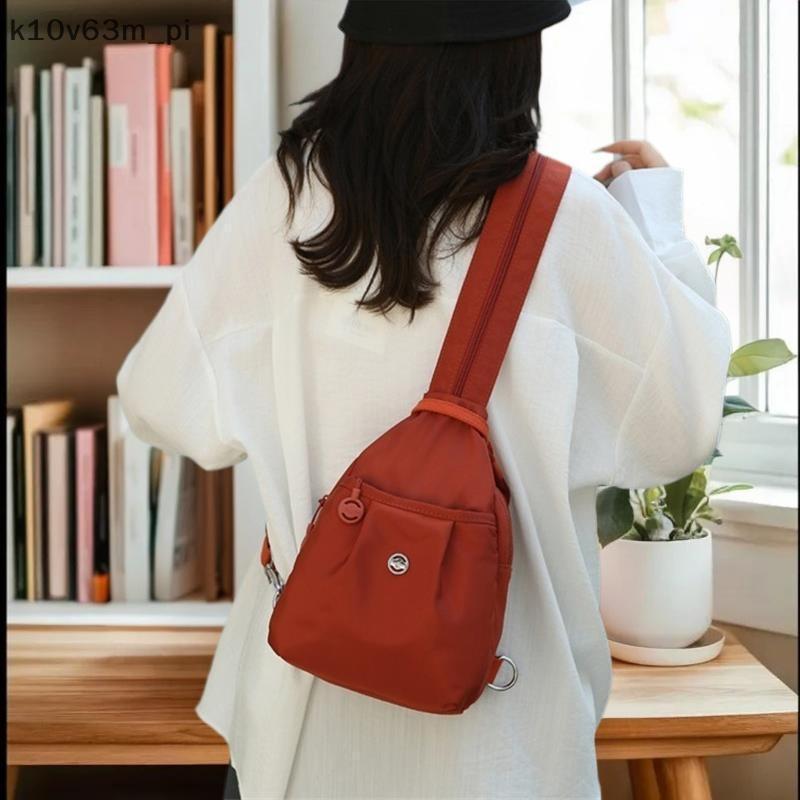 Kv Ba lô nhỏ giản dị với nhiều bộ phận ngực Túi Crossbody túi công suất lớn lưu trữ di động bagmuter Túi Quà Tặng VN