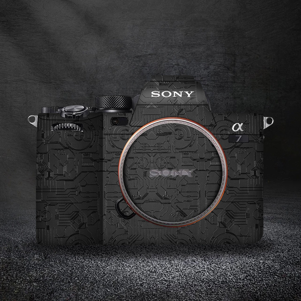 Đi Bộ Lừa Thích Hợp Cho SONY A7M5 Máy Ảnh Màu Da Bảo Vệ SONY a75 Thân Miếng Dán Da