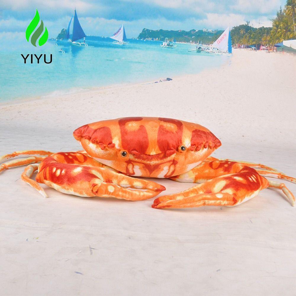 YIYU Cua Nhồi Bông Búp Bê Sang Trọng, Bộ Sưu Tập Mô Phỏng Cua Cua Đồ Chơi Sang Trọng, Mới Lạ Mềm Ins