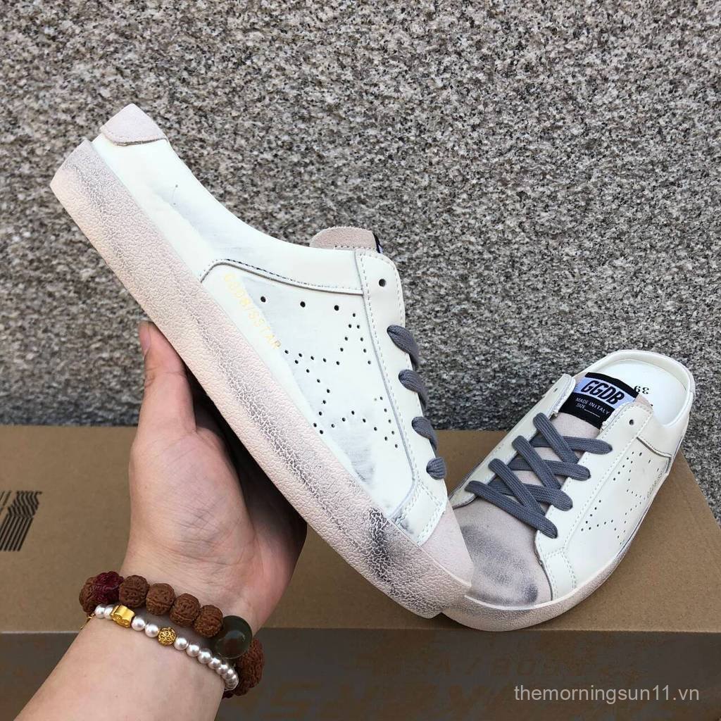 Giày thể thao Golden Goose Star cổ thấp thời trang