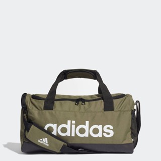 adidas Phong cách sống Túi Duffel Logo Essentials Siêu Nhỏ Unisex màu xanh lá H35661