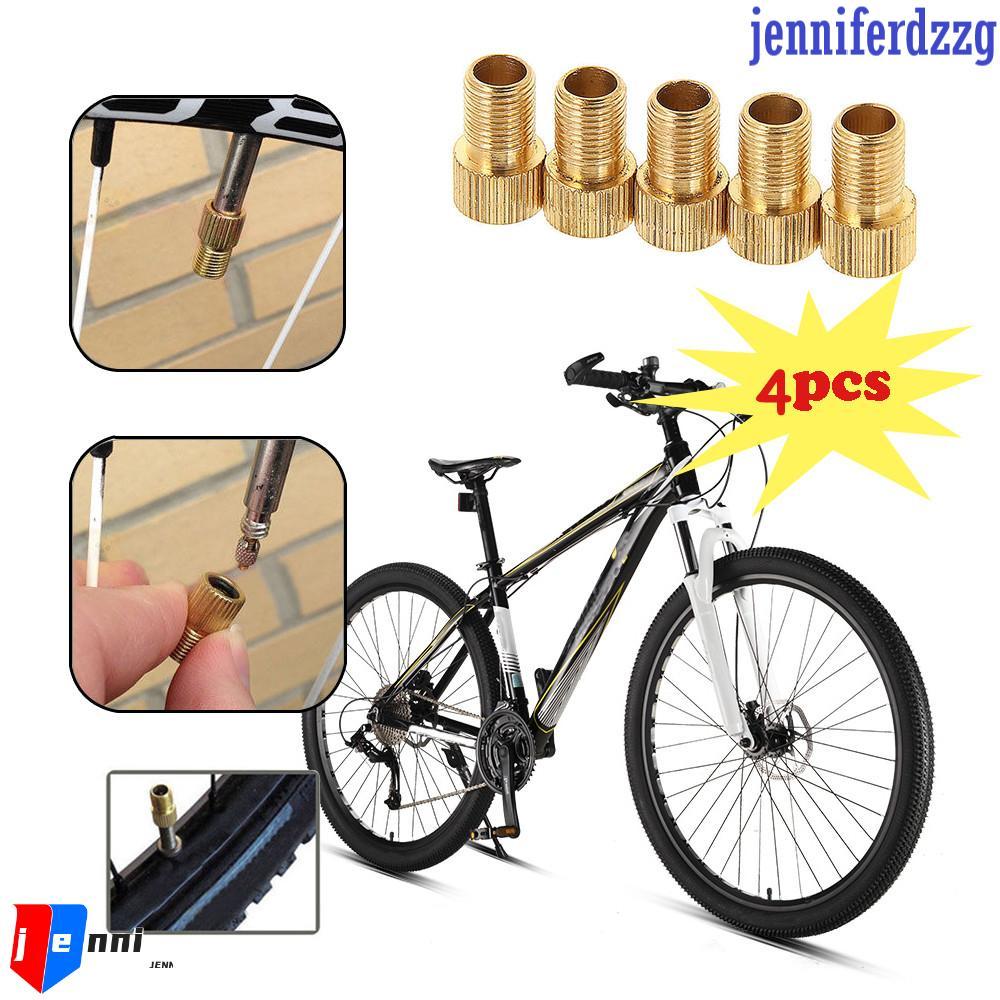 JENNIFERDZZG Van Adapter Đồng cho Xe Đạp Đường Bộ với Pump Ống khí