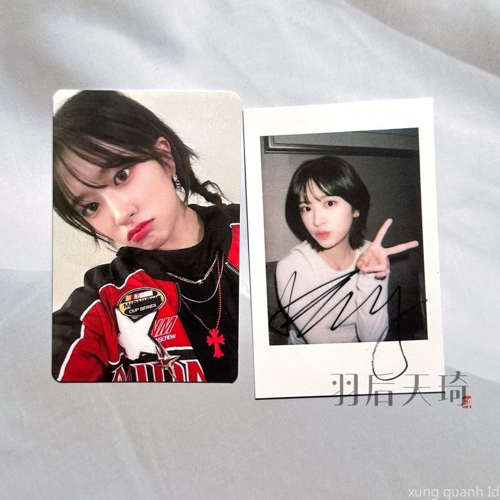 IVE small card Yujin Bieran Polaroid mini1 yzy1.0 Chinese card back