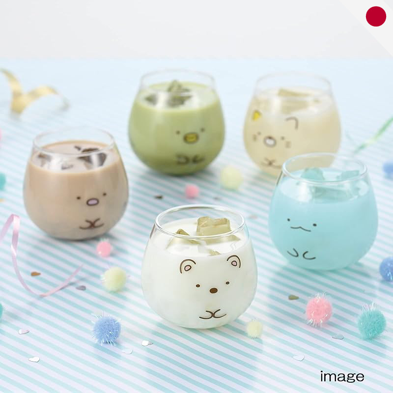 Kaneshotouki "Sumikko Gurashi" Wobble Tumbler Glass - Made in Japan