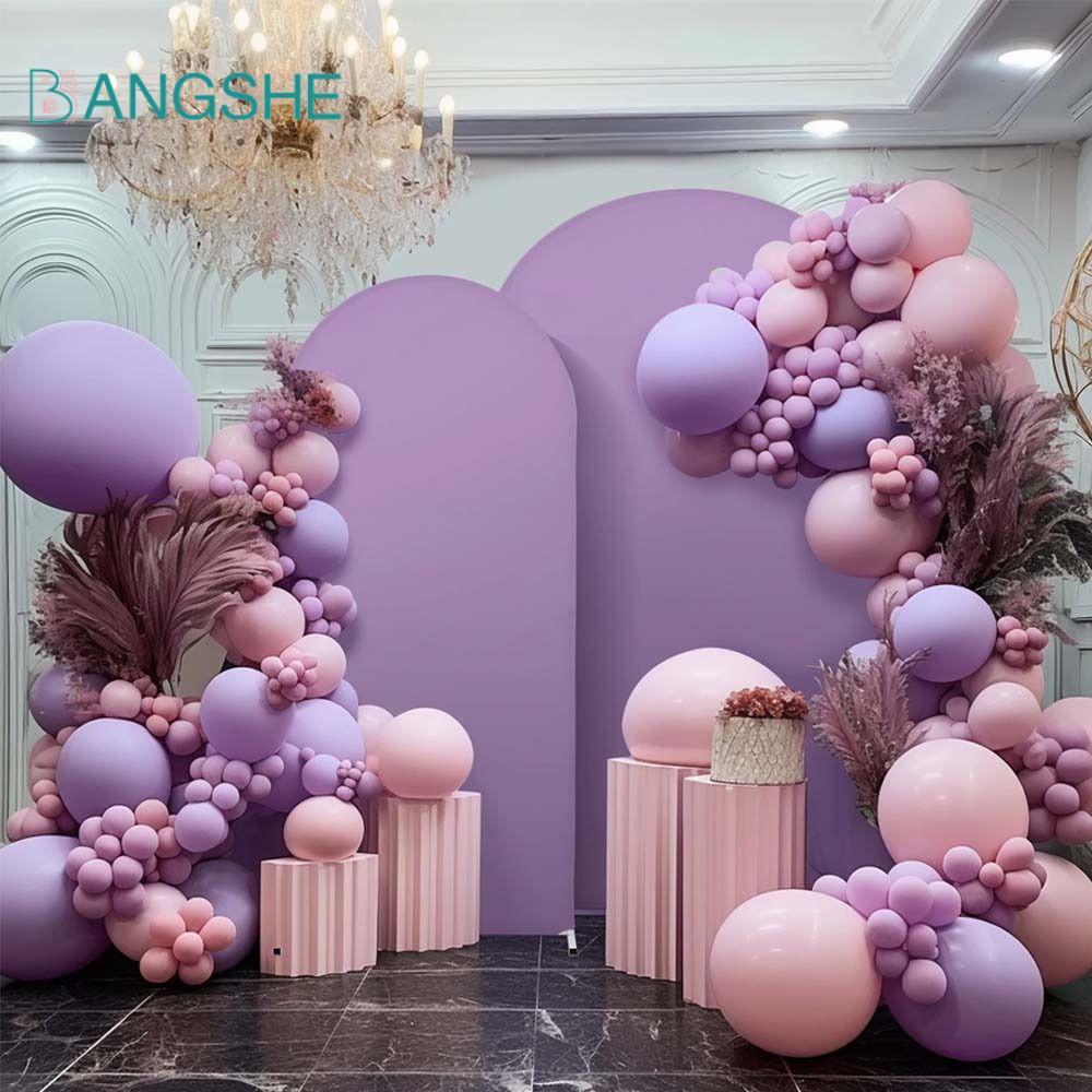 BANGSHE Vỏ phông nền vòm hai mặt BANGSHE, Vỏ phông nền vòm vòm hai mặt, Vỏ màn hình nền Co giãn màu 