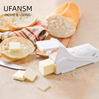 Máy cắt bơ UFASM, Dụng cụ làm bánh có dấu đo Máy thái bơ dính, Dụng cụ nhà bếp có thể điều chỉnh chất lượng Hộp đựng phô mai bơ Bánh mì nướng