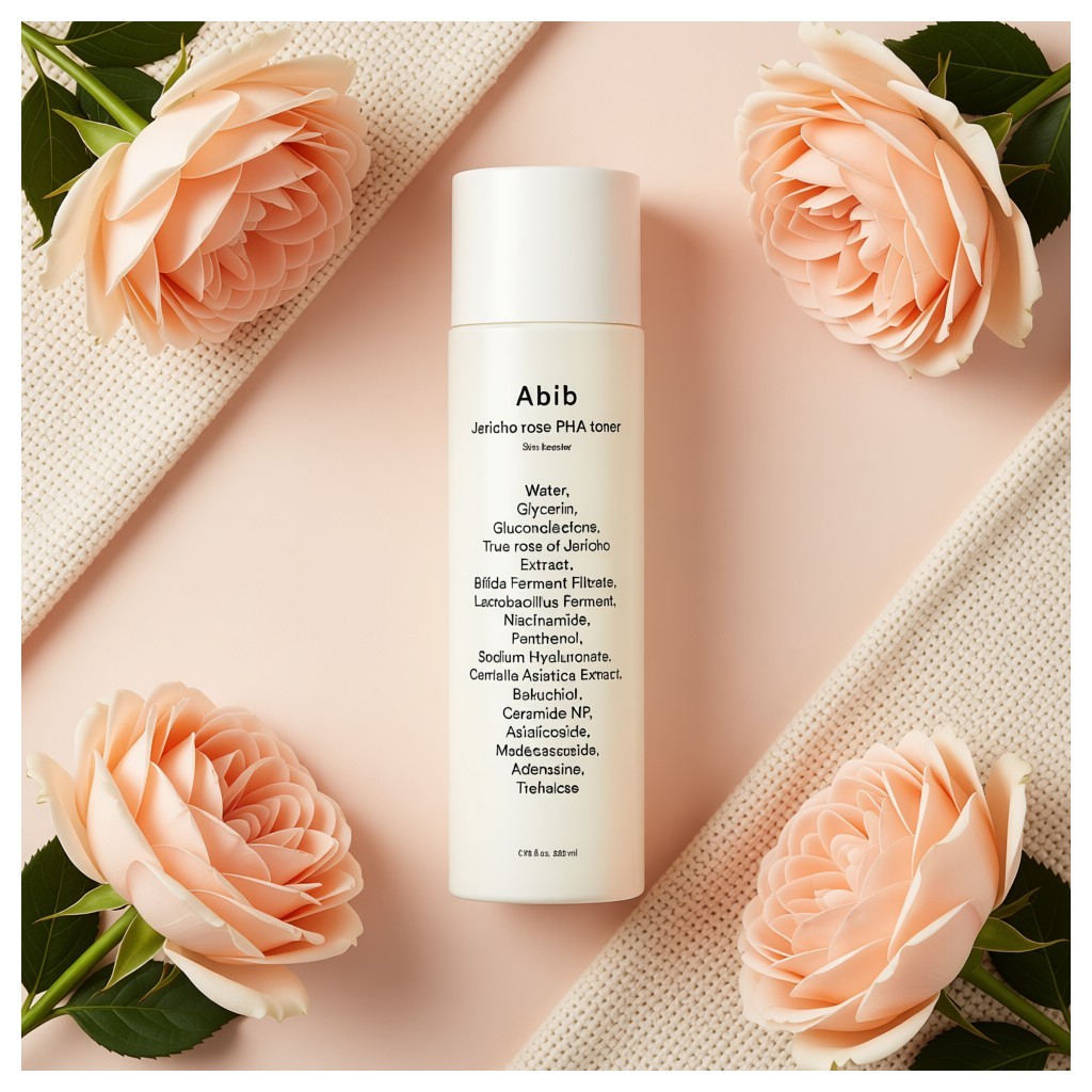 [abib] Jericho Rose PHA Toner Skin Booster, 200ml, 1pc / Mực Hàn Quốc / Tẩy Tế Bào Chết Skin Booster