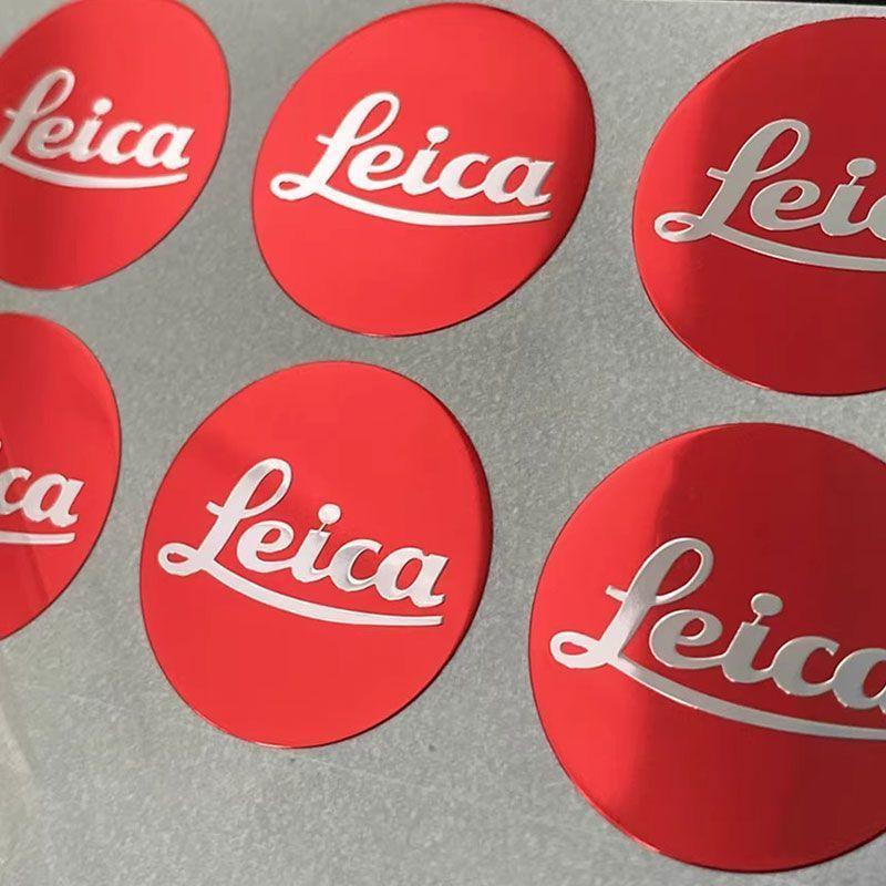 New Product#Leica stickers LEICA Metal sticker Flag logo Phone sticker Camera sticker Personalized A