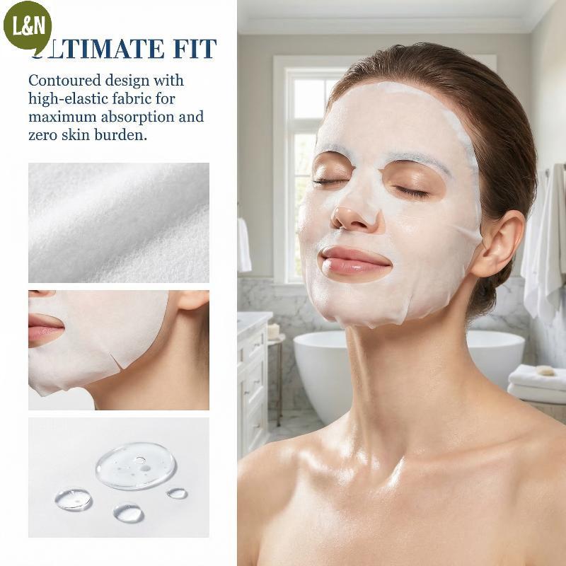 < L & N > Mặt nạ nâng chống nhăn Collagen Mặt nạ Collagen qua đêm, Mặt nạ Collagen sâu để nâng săn c