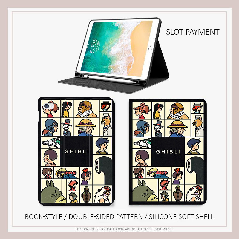 ốp ipadMy Neighbor Totoro air6 ipad a16 gen 11 Air M3 Air 4/5/6 Air7 10.2 Gen 7/8/9ipad air m3 ốp ip
