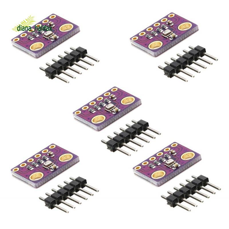 Cảm biến độ ẩm nhiệt độ áp suất khí quyển BME280 3.3V 5 CÁI Mô-đun cảm biến -SPI Breakout -BME280