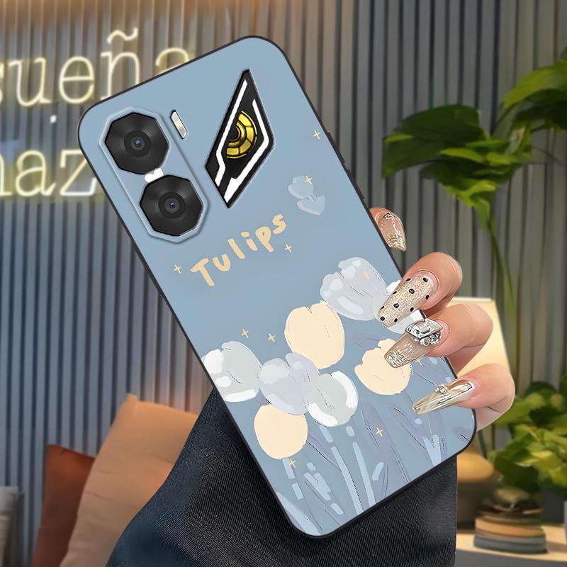 Ốp Lưng Cho ZTE Nubia Music Neo 2 5G Music 2 Neo 3 GT Neo 3 5G Neo 5G Thiết Kế Hoa Tulip Ốp Điện Tho