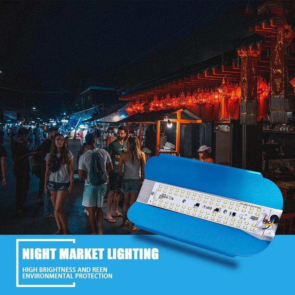 RHYTHM Iodine-Tungste Light 50W 100W 6500K 220V LED Flood Light Work Light Spotlight Refletor LED Li