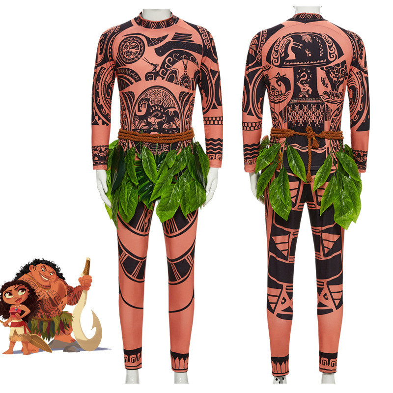 Cosplay Costume Maoi Moana cho Người Lớn - Phù Hợp Cosplay và Halloween