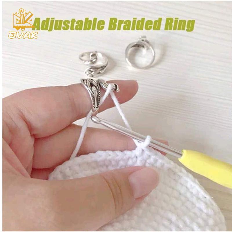 Alittlesetrtu 1X Có Thể Điều Chỉnh Đan Vòng Móc Vòng Đan Móc Vòng Accessorie VN