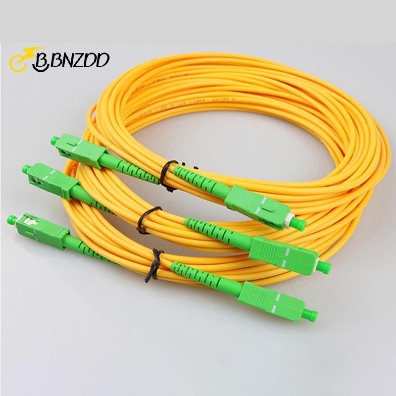 [BBNZDD] Dây nối quang SC / APC-SC / APC Chế độ đơn 9 / 125 G652D LSZH 1m2m3m Cáp nhảy sợi quang BVA