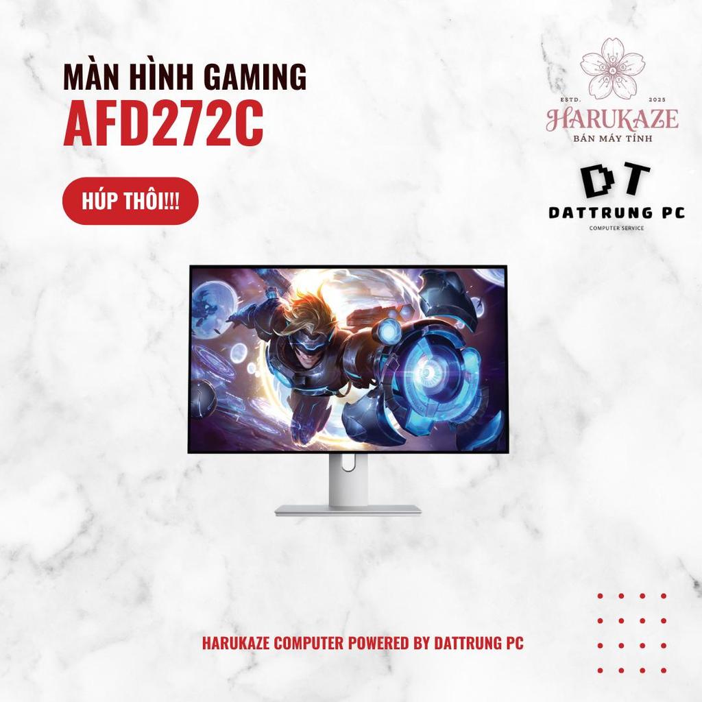 [Harukaze Labs] Tuyệt Phẩm Màn Hình AFD 272C 27" | Độ Phân Giải 2K QHD | Tần Số Quét 180Hz Siêu Mượt