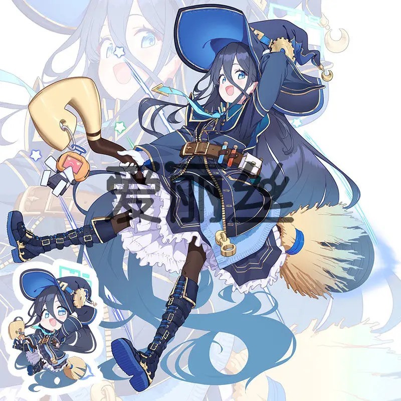 Standee Blue Archive Mô Hình Saiba Momoi Tenndou Arisu Mica Acrylic Trang Trí Bàn Học Quà Tặng Anime