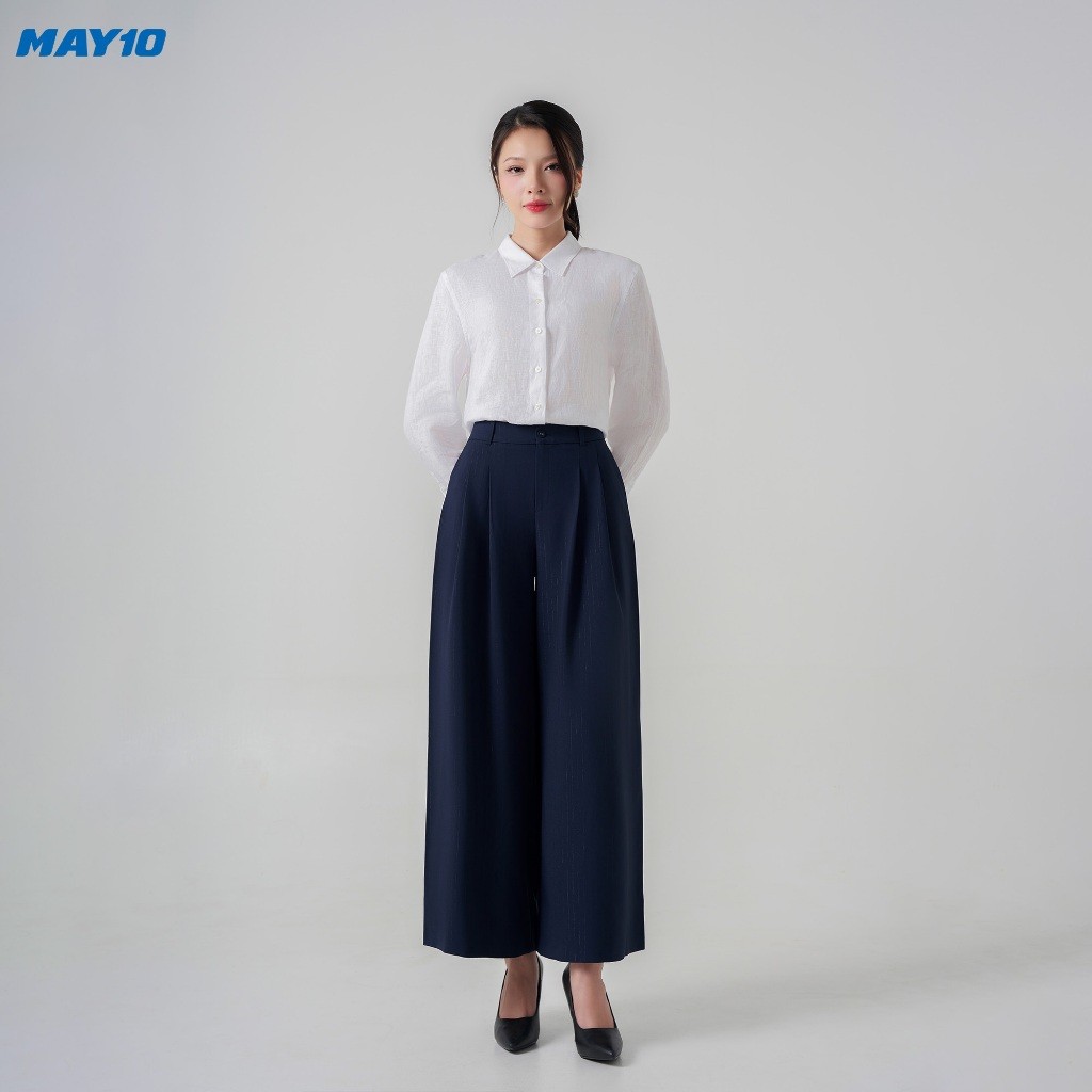 Áo Sơ mi nữ dài tay May 10 mã 010225398 1